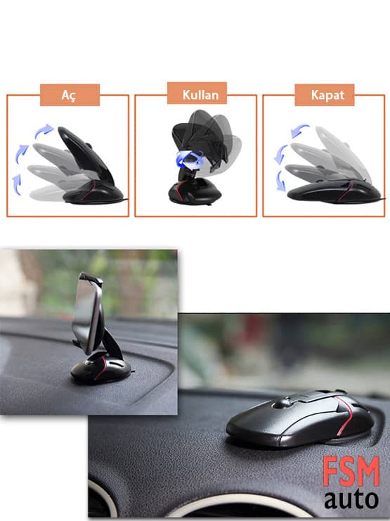 oto iç telefon tutacağı