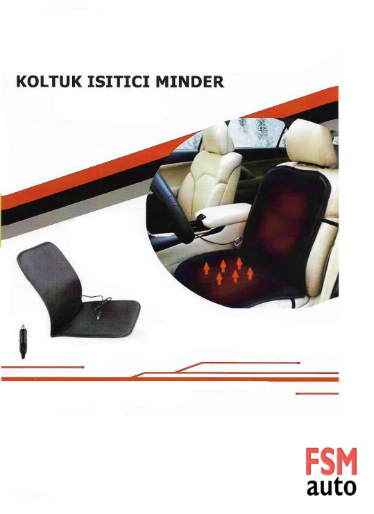 Koltuk Isıtıcı Minder 12 volt Çakmaklık Girişli [Oto Koltuk Isıtma Pedi]
