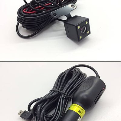 Araç Video Kaydedici 4.3 İnç Aynalı Ön-Arka Kameralı DVR %count(title) araç kamera kayıt sistemi