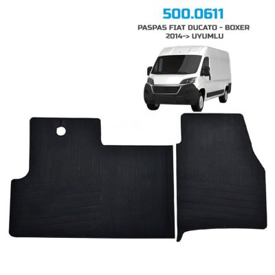 ducato boxer uyumlu paspas 2 parça