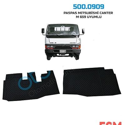 Mitsubishi Canter M659 Uyumlu Kauçuk Paspas