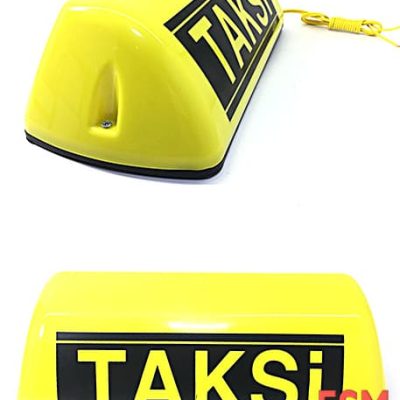 taksi levhası mıknatıslı sarı renk