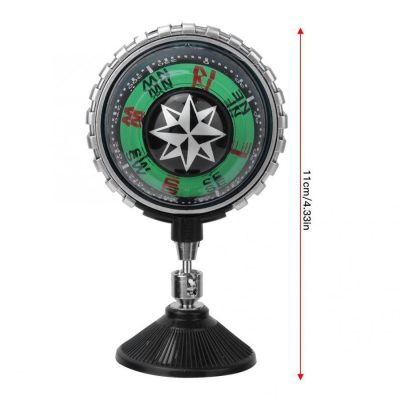 waxen arac ici cama vantuzlu yesil isikli ayarlanabilir pusula 10552