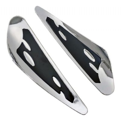 krom renk silecek ruzgarligi