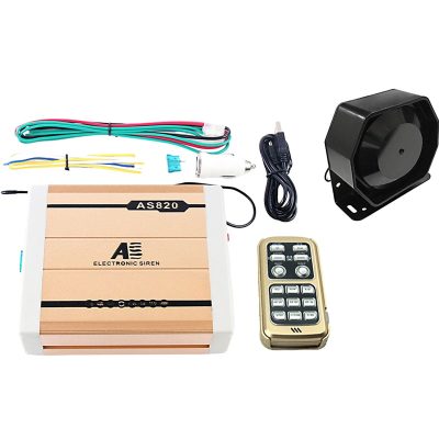 profesyonel uzaktan kumandalı siren seti