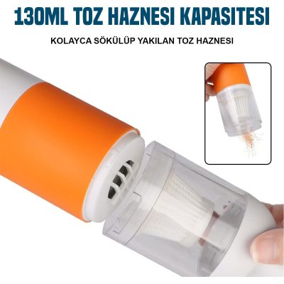 araç süpürgesi toz haznesi