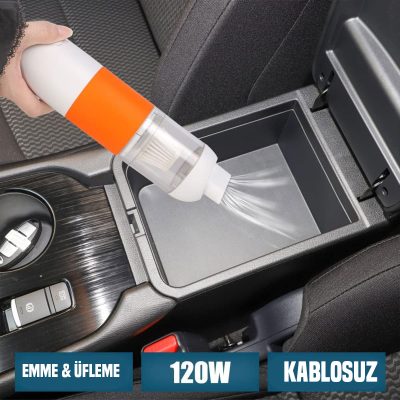 araç içi şarjlı el süpürgesi