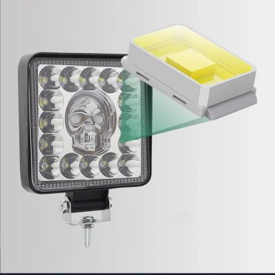 kurukafa çakarlı çalışma lambası smd led yapısı